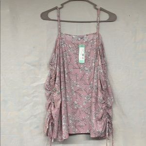 Collective Concepts Niayah Cold Shoulder Blouse L